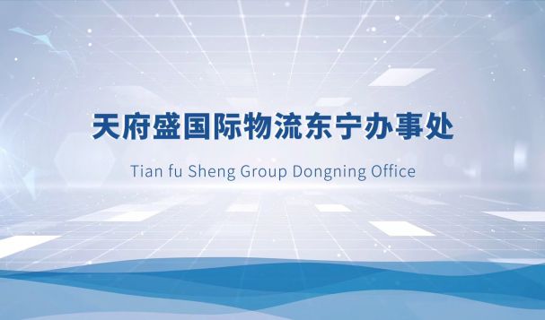 天府盛國(guó)際物流東寧辦事處宣傳片重磅發(fā)布！